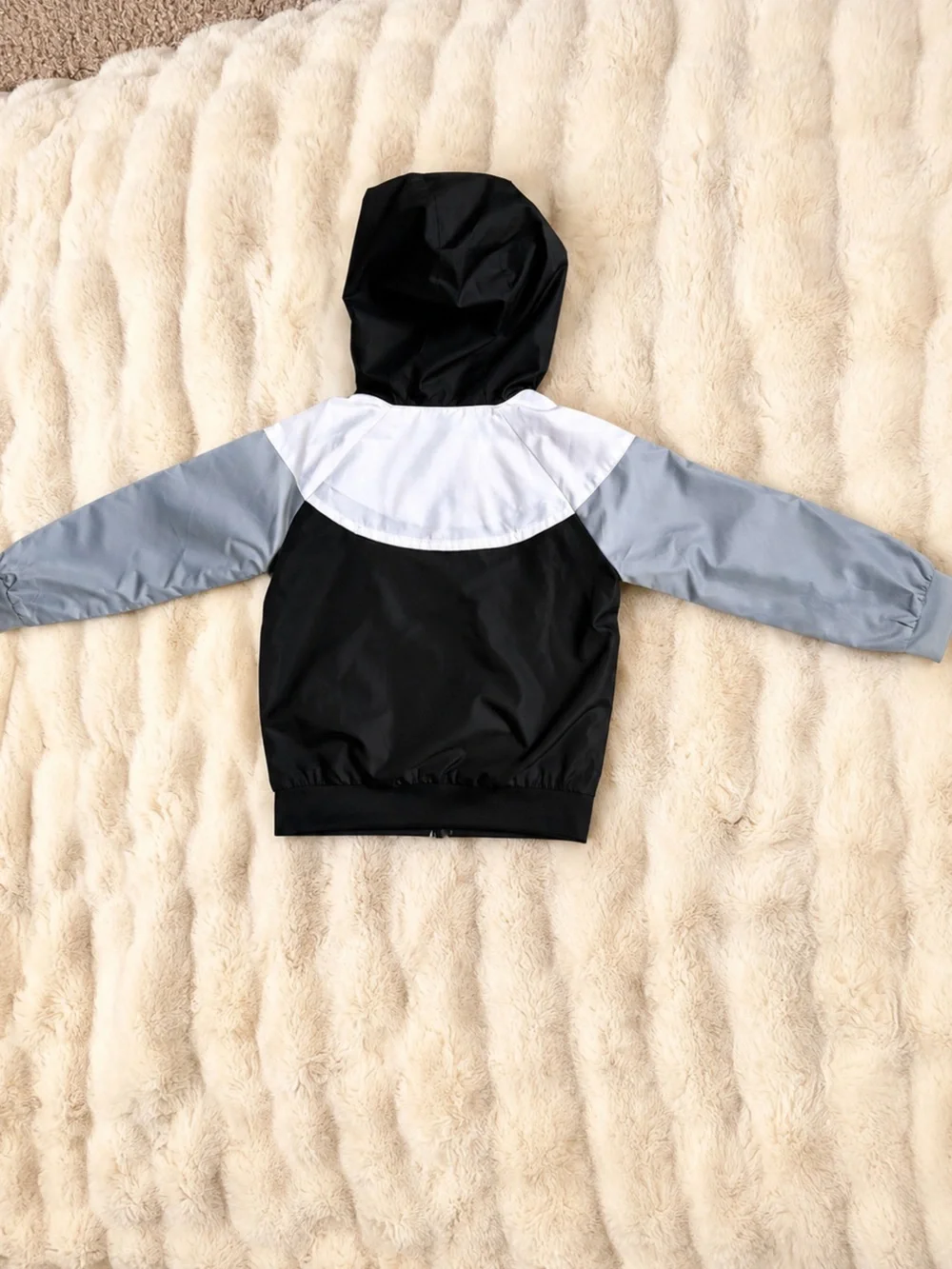 Nike Boys NSW Windrunner Hooded Windbreaker Zip Jacket Size 3T